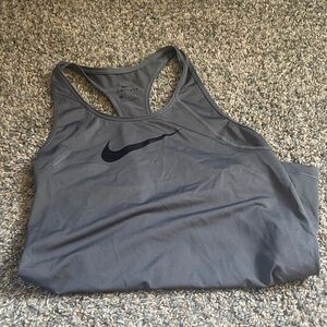 Nike Charcoal Racerback Tank